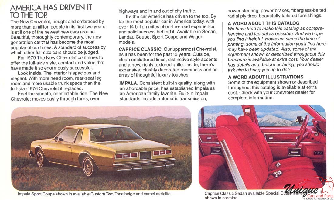 1979 Chevrolet Malibu Brochure Page 13
